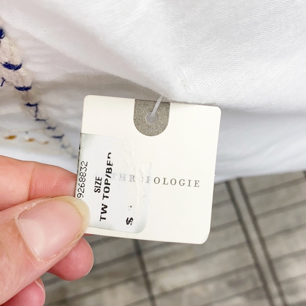 SOLD Anthro Vineet Bahl Embroidered Romula Duvet - Picture 8 of 12